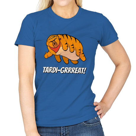 Tardi-Great! - Womens T-Shirts RIPT Apparel Small / Royal