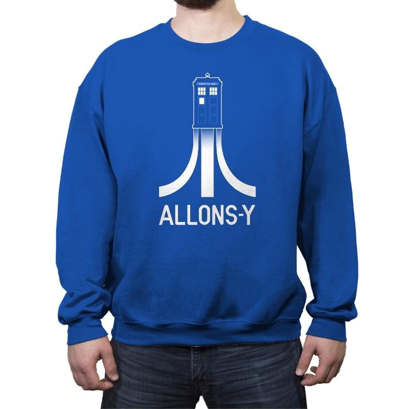 TARDIS 2600 - Crew Neck Sweatshirt Crew Neck Sweatshirt RIPT Apparel