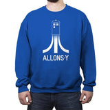 TARDIS 2600 - Crew Neck Sweatshirt Crew Neck Sweatshirt RIPT Apparel Small / Royal