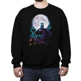 Tardis and Nightmares - Crew Neck Sweatshirt Crew Neck Sweatshirt RIPT Apparel