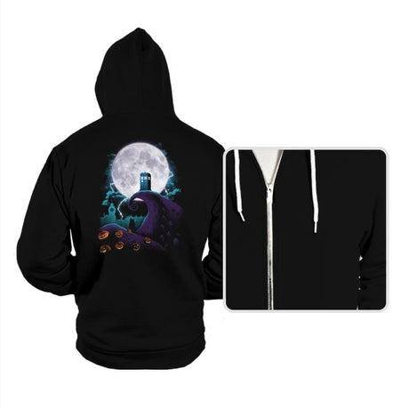 Tardis and Nightmares - Hoodies Hoodies RIPT Apparel