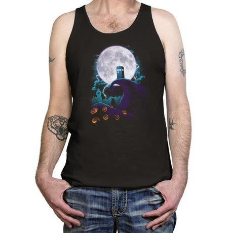 Tardis and Nightmares - Tanktop Tanktop RIPT Apparel