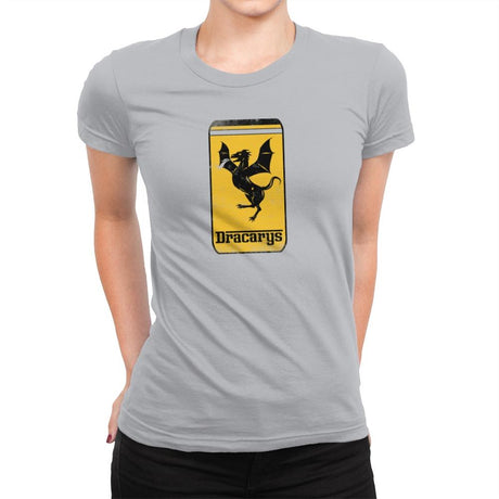 Targaryen Sport Cars - Womens Premium T-Shirts RIPT Apparel Small / Silver