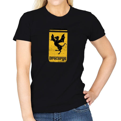 Targaryen Sport Cars - Womens T-Shirts RIPT Apparel Small / Black