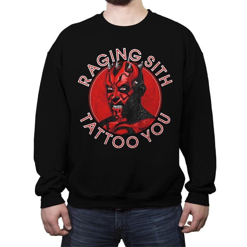 Tattoo You - Crew Neck Sweatshirt Crew Neck Sweatshirt RIPT Apparel Small / Black