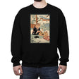 Tattooed Meowster - Crew Neck Sweatshirt Crew Neck Sweatshirt RIPT Apparel Small / Black