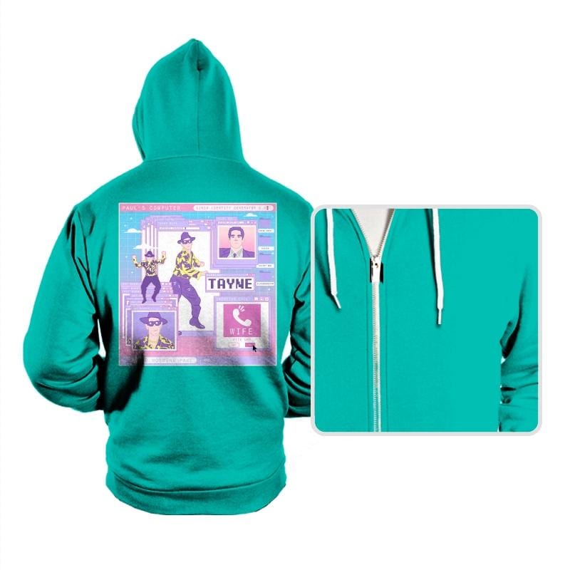 Tayne Beta - Hoodies Hoodies RIPT Apparel Small / Teal