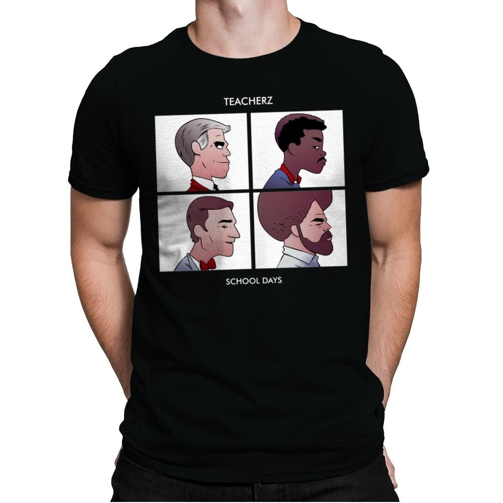 Teacherz - Mens Premium T-Shirts RIPT Apparel Small / Black