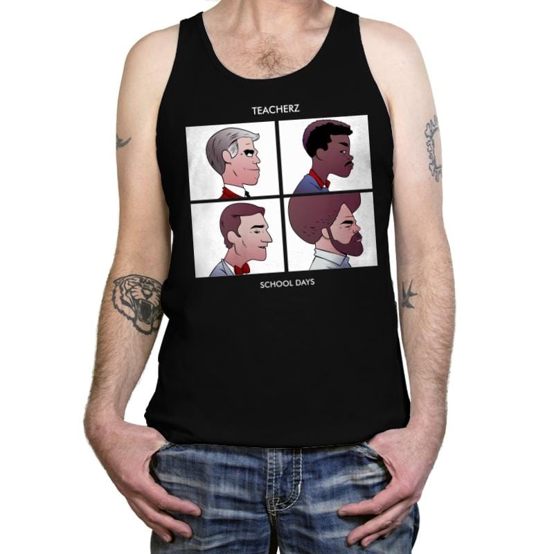 Teacherz - Tanktop Tanktop RIPT Apparel X-Small / Black