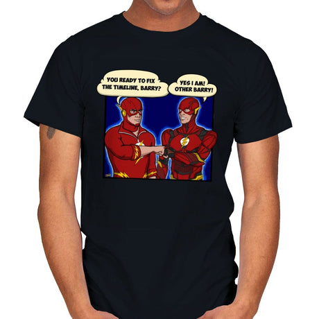 Team Barry - Mens T-Shirts RIPT Apparel Small / Black