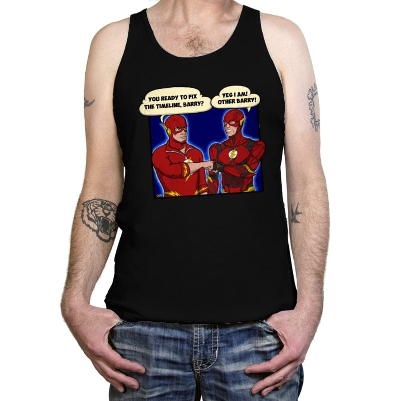 Team Barry - Tanktop Tanktop RIPT Apparel X-Small / Black