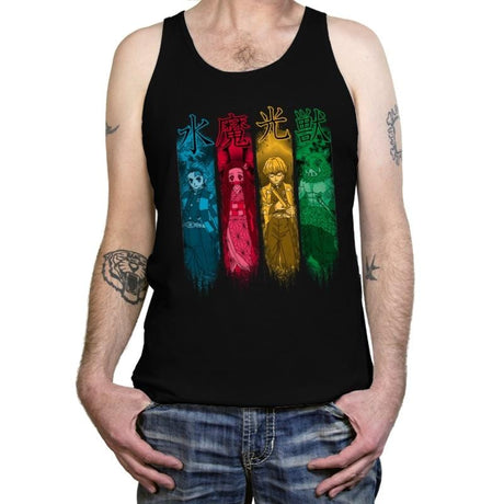 Team DS - Tanktop Tanktop RIPT Apparel X-Small / Black