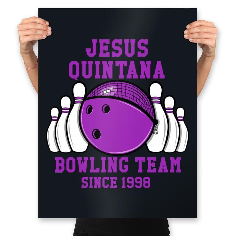 Team Jesus - Prints Posters RIPT Apparel 18x24 / Black