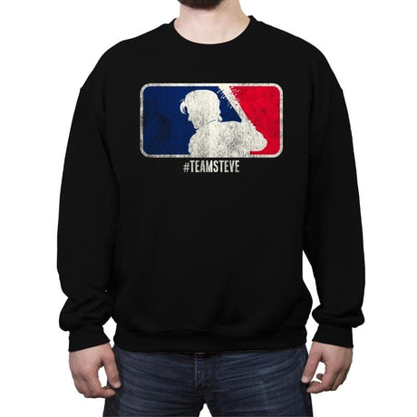 Team Steve - Crew Neck Sweatshirt Crew Neck Sweatshirt RIPT Apparel