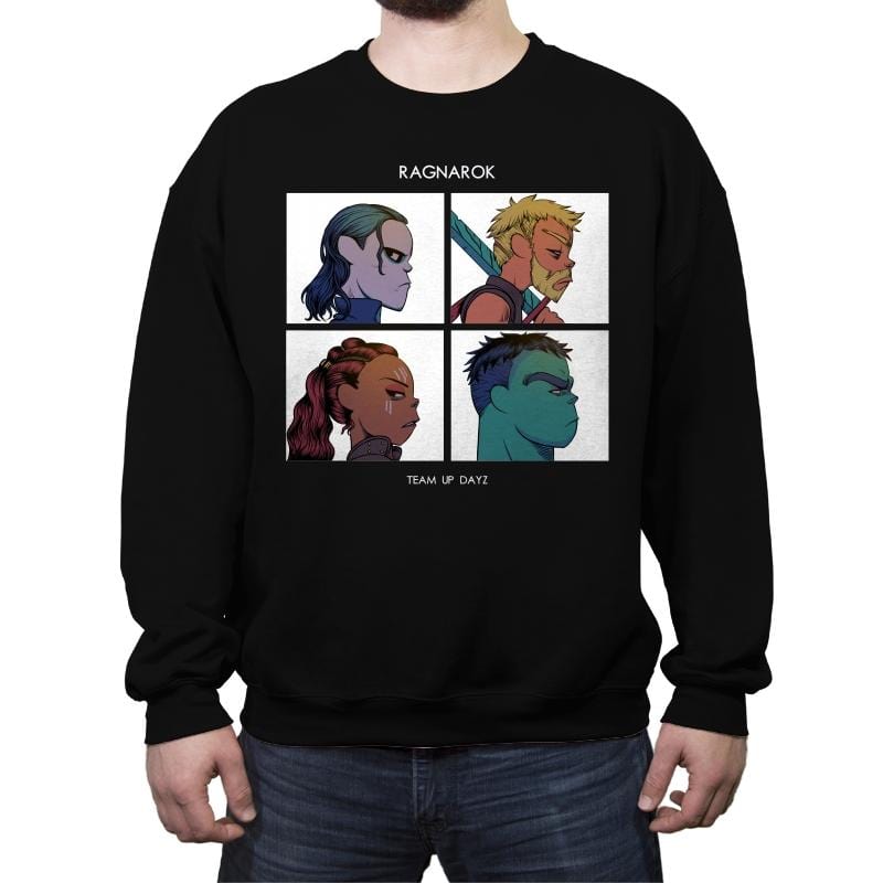 Team Up Dayz - Crew Neck Sweatshirt Crew Neck Sweatshirt RIPT Apparel