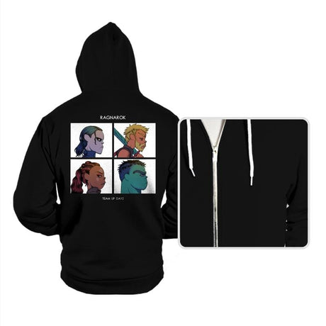 Team Up Dayz - Hoodies Hoodies RIPT Apparel