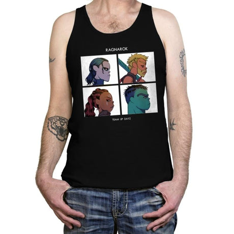 Team Up Dayz - Tanktop Tanktop RIPT Apparel X-Small / Black