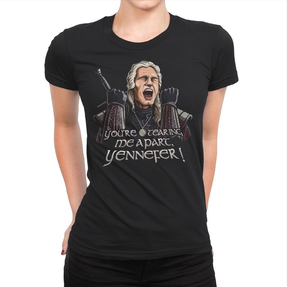 Tearing Me Apart Yen - Womens Premium T-Shirts RIPT Apparel Small / Black