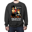 Tech Support Sitcom  - Crew Neck Sweatshirt Crew Neck Sweatshirt RIPT Apparel Small / Charcoal