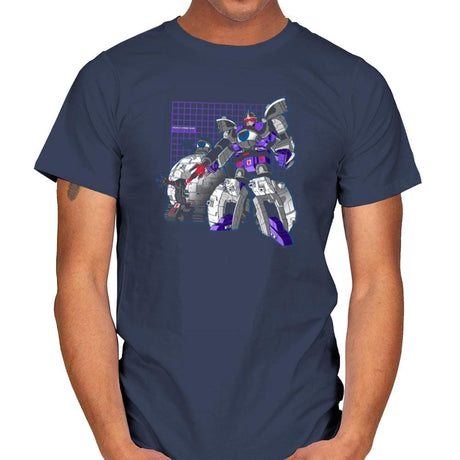Techno-shred Exclusive - Mens T-Shirts RIPT Apparel Small / Navy