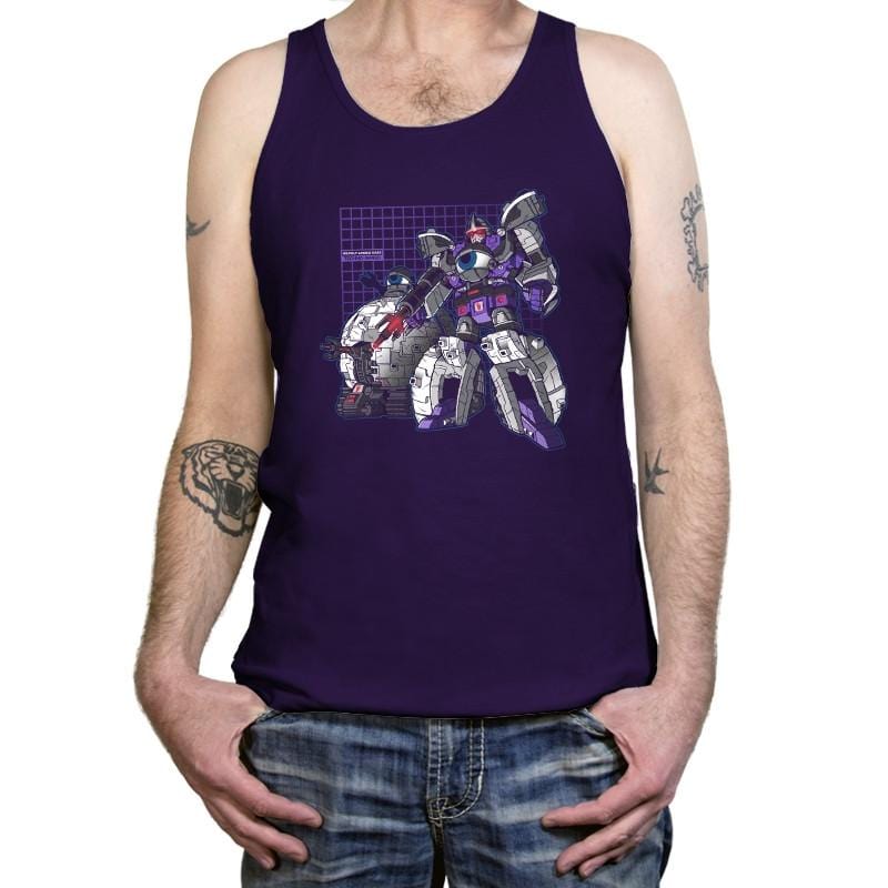 Techno-shred Exclusive - Tanktop Tanktop RIPT Apparel X-Small / Team Purple