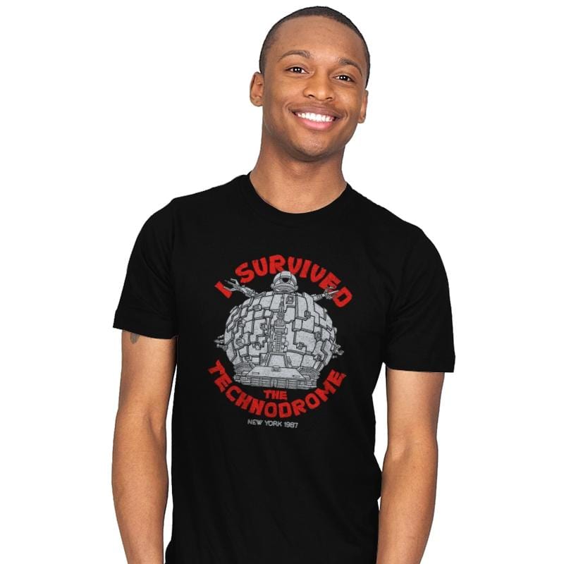 Technodrome Survivor - Mens T-Shirts RIPT Apparel Small / Black