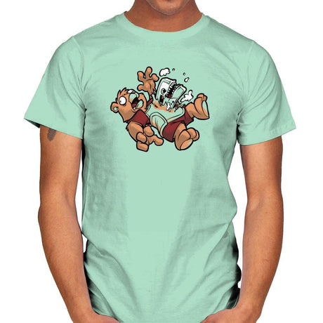 Teddy's Tapeburster Exclusive - Mens T-Shirts RIPT Apparel Small / Mint Green