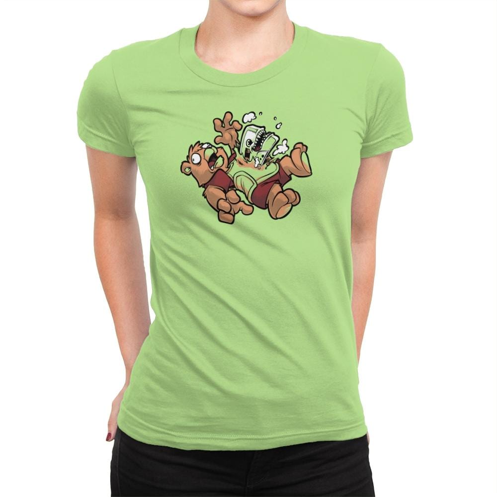 Teddy's Tapeburster Exclusive - Womens Premium T-Shirts RIPT Apparel Small / Mint