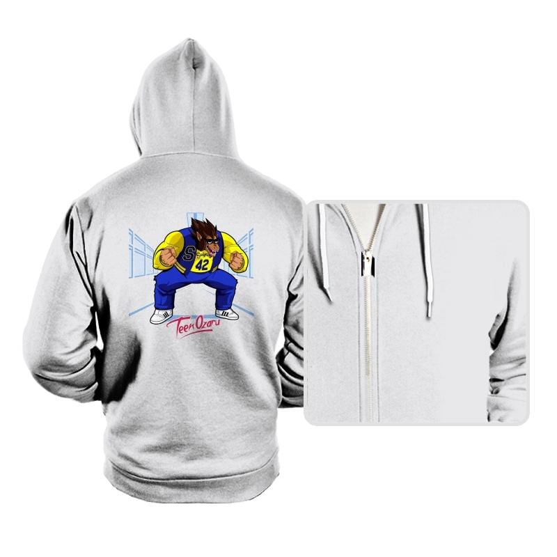 Teen Ozaru - Hoodies Hoodies RIPT Apparel Small / White