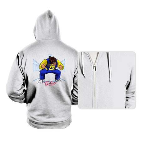 Teen Ozaru - Hoodies Hoodies RIPT Apparel Small / White