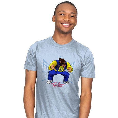 Teen Ozaru - Mens T-Shirts RIPT Apparel Small / Baby Blue