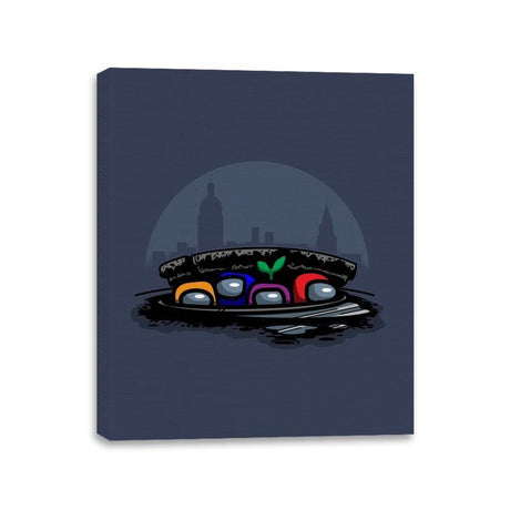 Teenage Impostors - Canvas Wraps Canvas Wraps RIPT Apparel 11x14 / Navy