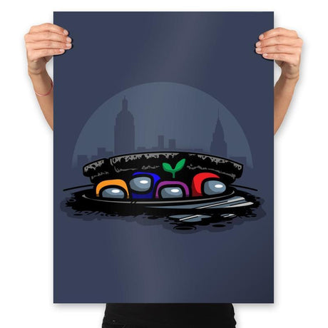Teenage Impostors - Prints Posters RIPT Apparel 18x24 / Navy