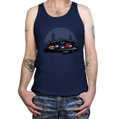 Teenage Impostors - Tanktop Tanktop RIPT Apparel X-Small / Navy