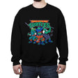 Teenage Konoha Ninja Turtles - Crew Neck Sweatshirt Crew Neck Sweatshirt RIPT Apparel Small / Black