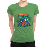 Teenage Konoha Ninja Turtles - Womens Premium T-Shirts RIPT Apparel Small / Kelly