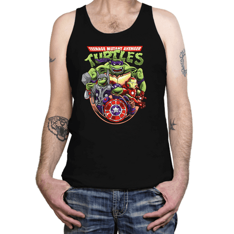 Teenage Mutant Avenger Turtles - Tanktop Tanktop RIPT Apparel