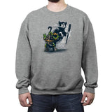 Teenage Mutant Street Art - Crew Neck Sweatshirt Crew Neck Sweatshirt RIPT Apparel