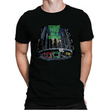 Teenage Power Ninja Rangers - Mens Premium T-Shirts RIPT Apparel Small / Black