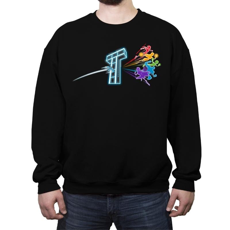 Teenage Side of the Titans - Crew Neck Sweatshirt Crew Neck Sweatshirt RIPT Apparel Small / Black