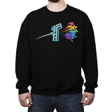 Teenage Side of the Titans - Crew Neck Sweatshirt Crew Neck Sweatshirt RIPT Apparel Small / Black