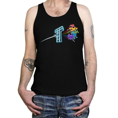 Teenage Side of the Titans - Tanktop Tanktop RIPT Apparel X-Small / Black