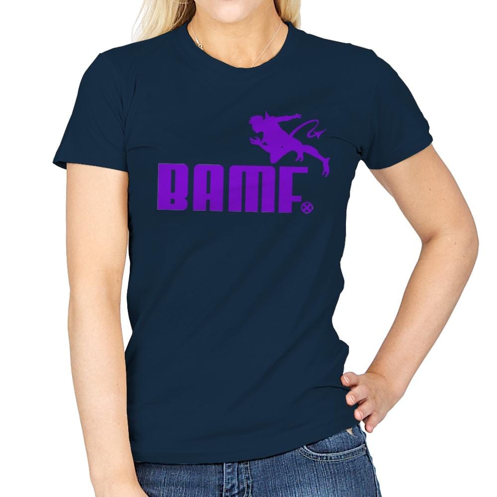 Teleport Athletics - Womens T-Shirts RIPT Apparel Small / Navy