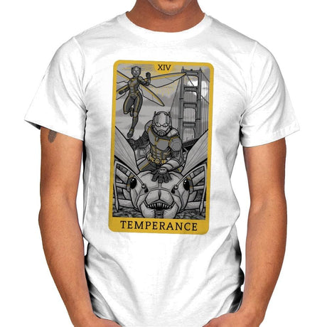 Temperance - Mens T-Shirts RIPT Apparel Small / White