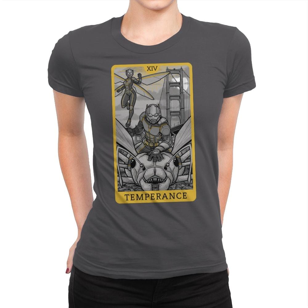 Temperance - Womens Premium T-Shirts RIPT Apparel Small / Heavy Metal