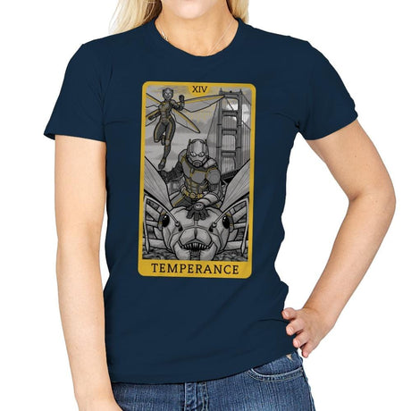 Temperance - Womens T-Shirts RIPT Apparel Small / Navy