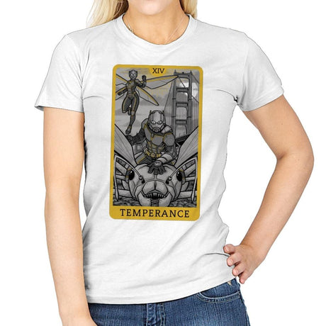 Temperance - Womens T-Shirts RIPT Apparel Small / White