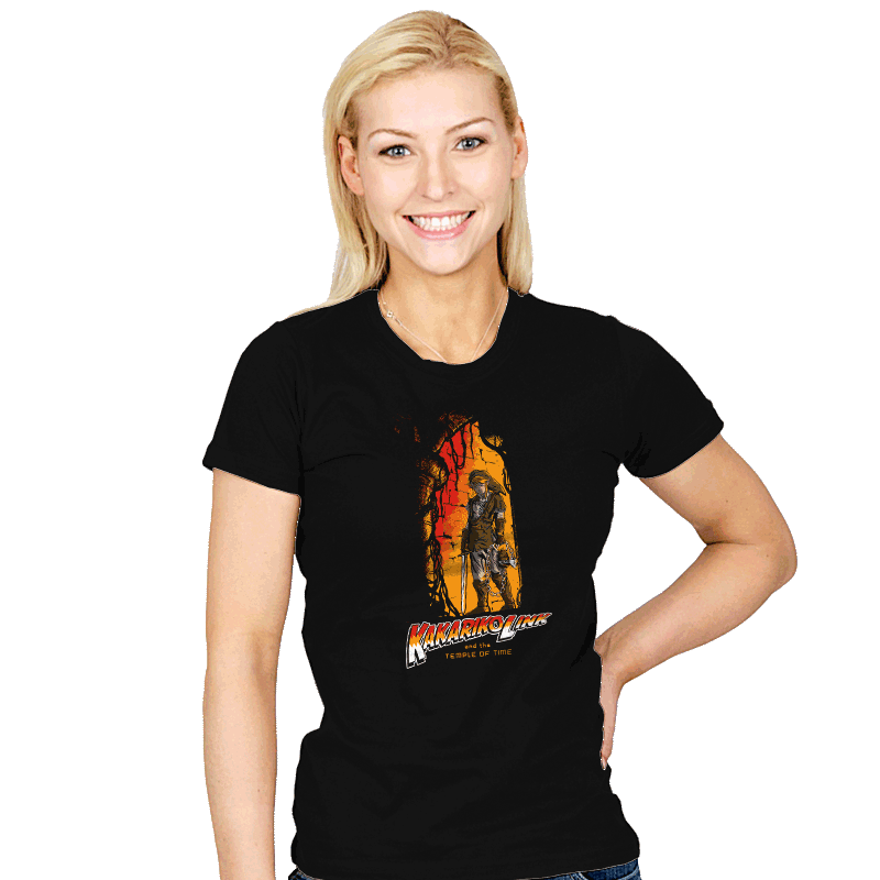 Temple of Time - Womens T-Shirts RIPT Apparel