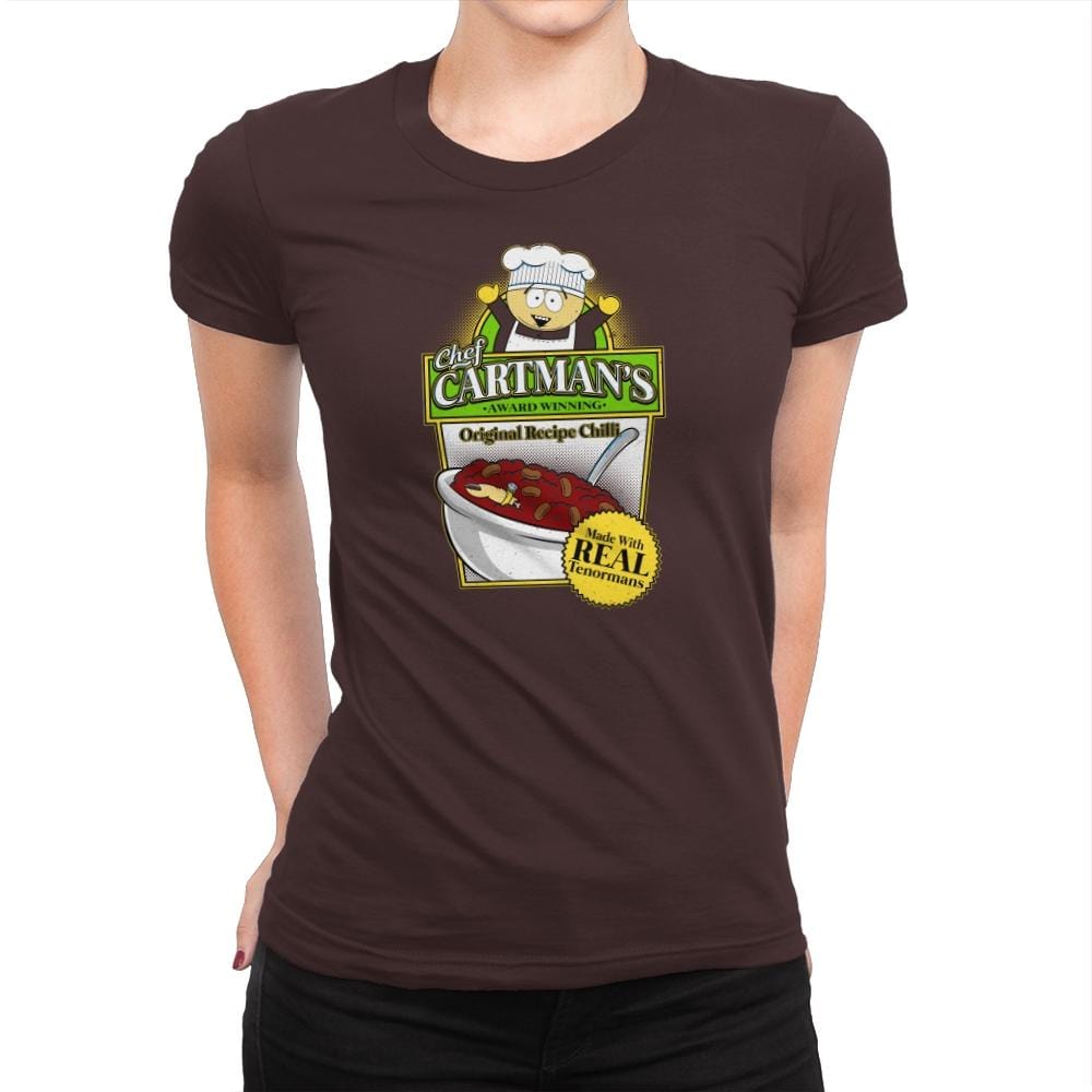 Tenorman Chili Exclusive - Womens Premium T-Shirts RIPT Apparel Small / Dark Chocolate