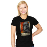 TERMINATE! - Womens T-Shirts RIPT Apparel